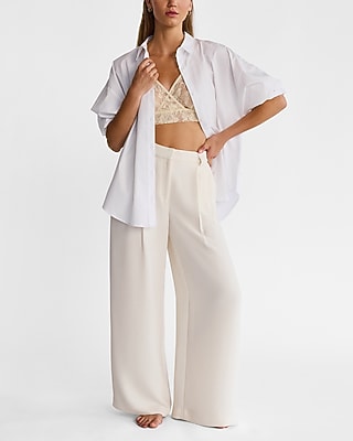 Sheer Lace V-Neck Bralette