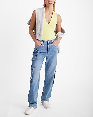Body Contour Compression Deep V-Neck Bodysuit - thumbnail 6