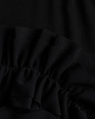 EX MESH RUFL BDYST 8611526:PITCH BLACK:XS