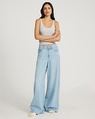 Essential Fitted Ribbed Scoop Neck Sleeveless Tank