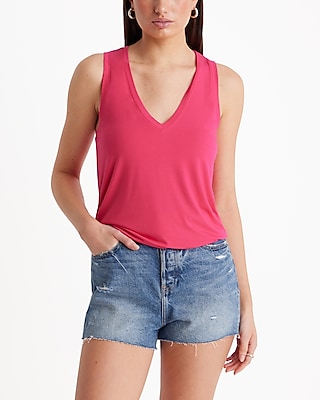 Relaxed V-Neck London Tank