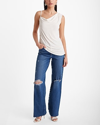 Skimming Asymmetrical Draped Tank - image 4