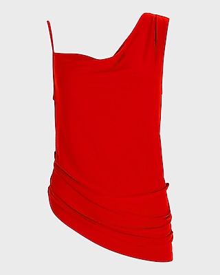 Skimming Asymmetrical Draped Tank