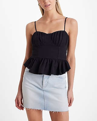 ohotoro Pleated Cami Top