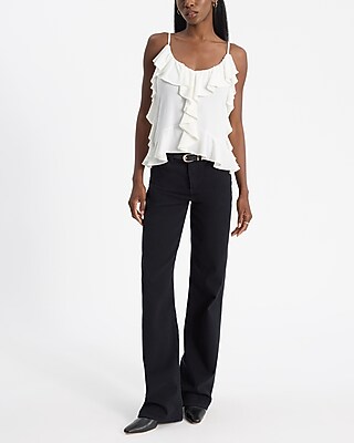 V-neck Ruffle Cami | Express