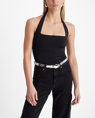 Body Contour High Compression Halter Tank