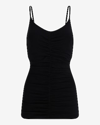 Best Loved V-Neck Ruched Bra Cami