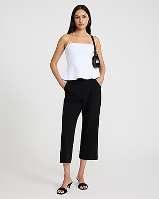Peplum Tube Top