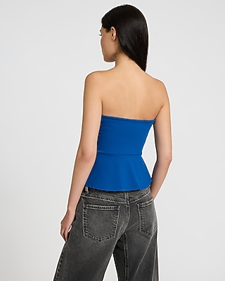 Peplum Tube Top - image 2