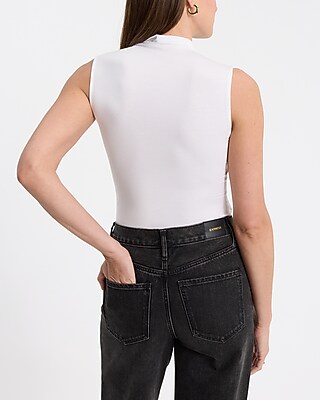 Mock Neck Front Cutout Tank - image 3