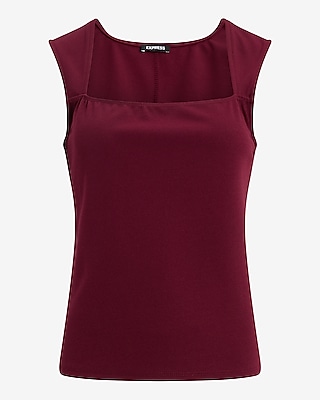 Fitted Square Neck Tank