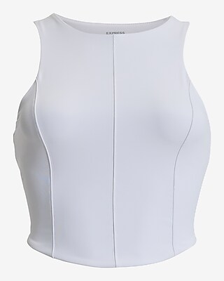 Body Contour High Compression High Neck Seamed Tank - image 5