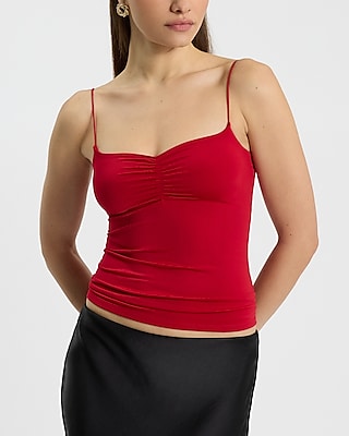 Body Contour Compression Ruched Cami