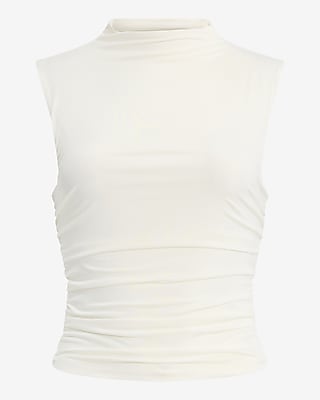 Body Contour Compression Neck Ruched Tank