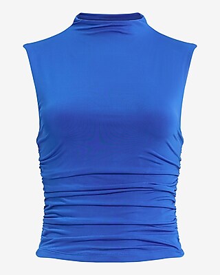 Body Contour Compression Neck Ruched Tank