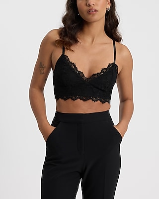 Lace Pieced Bralette