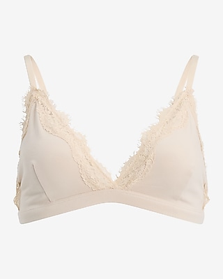 Lace Trim Triangle Bralette