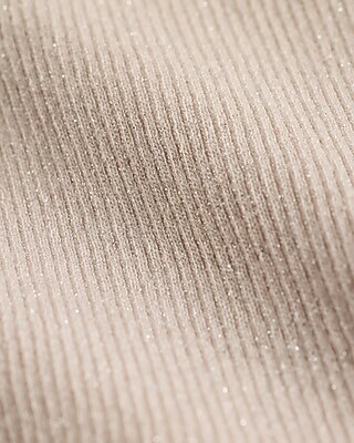 Shine Fitted Ribbed Mock Neck Tank