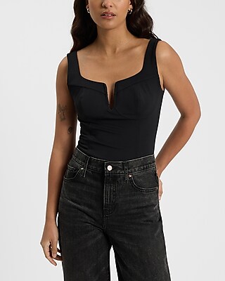 Body Contour High Compression V-wire Bustier Bodysuit