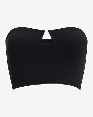 Body Contour High Compression V-Wire Cropped Tube Top