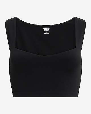 Body Contour High Compression Sweetheart Cropped Tank