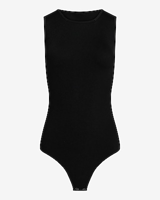 Body Contour Seamless Ribbed High Neck Bodysuit
