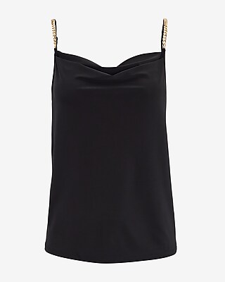 Cowl Neck Chain Strap Cami - image 5