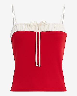 Two Tone Bow Cami