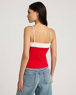 Two Tone Bow Cami