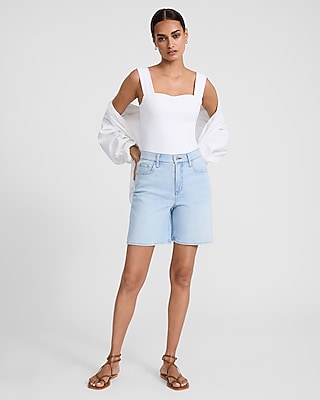 Body Contour High Compression Square Neck Tank | Express