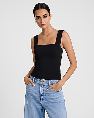 Body Contour High Compression Square Neck Tank