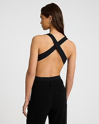 Body Contour High Compression Strappy Open Back Bodysuit - image 2