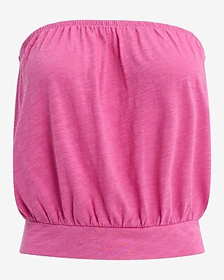 Banded Bottom Tube Top