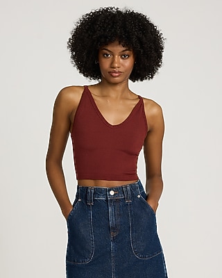 Knuth Marf V neck bra top / burgundy 新品 Buy Red Burgundy