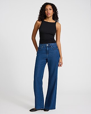 Fitted Ribbed Square Neck Tank