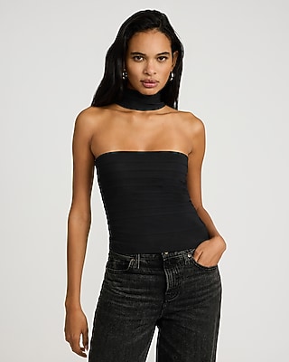 Fold Over Tube Top | Express