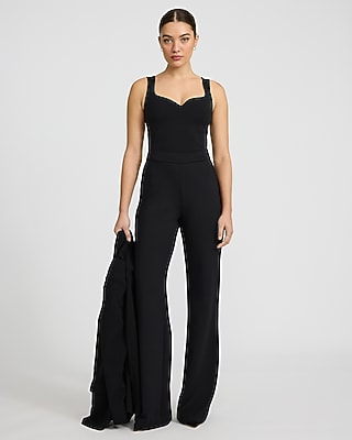 Body Contour Stretch Cotton Sweetheart Tank