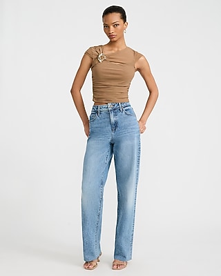 Hardware Mesh Crossover Cap Sleeve Tee