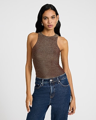 トップス boat neck tanktop Shine Fitted Boat Neck Tank | Express