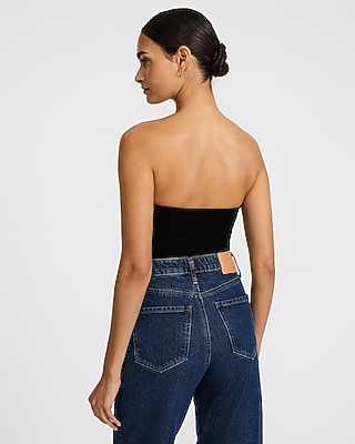 Velvet Strapless V-Wire Bodysuit