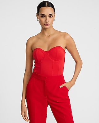 Body Contour High Compression Strapless Corset Bodysuit
