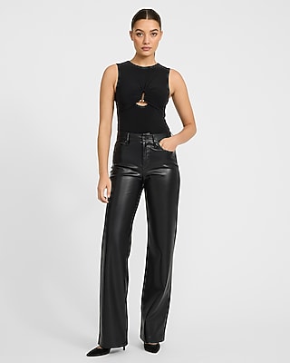Crew Neck Sleeveless U-Wire Bodysuit