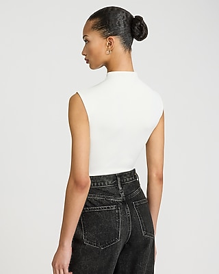 Body Contour Mid Compression Mock Neck Bodysuit