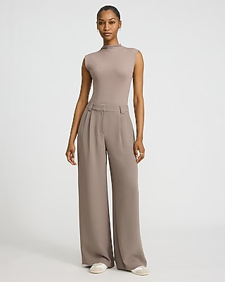 Body Contour Mid Compression Mock Neck Bodysuit