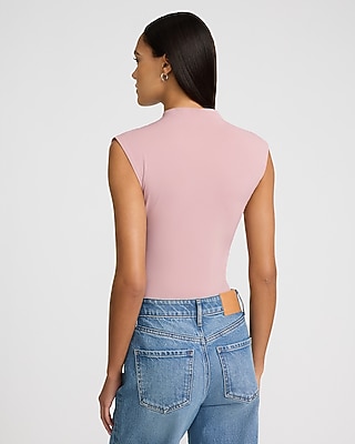 Body Contour Mid Compression Mock Neck Bodysuit