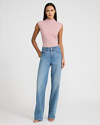 Body Contour Mid Compression Mock Neck Bodysuit