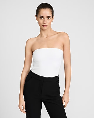 Body Contour Light Compression Stretch Cotton Strapless Bodysuit