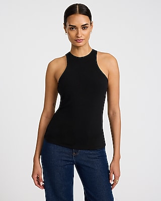Best-Loved Bra-Free High Neck Racerback Tank