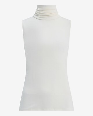 Supersoft Fitted Mock Neck Tank