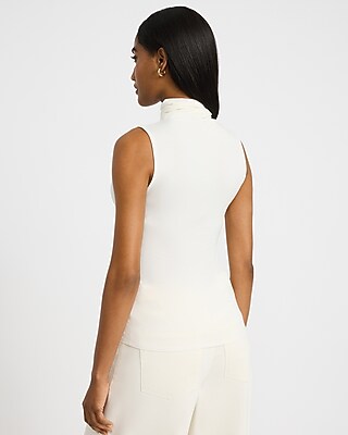Supersoft Fitted Mock Neck Tank